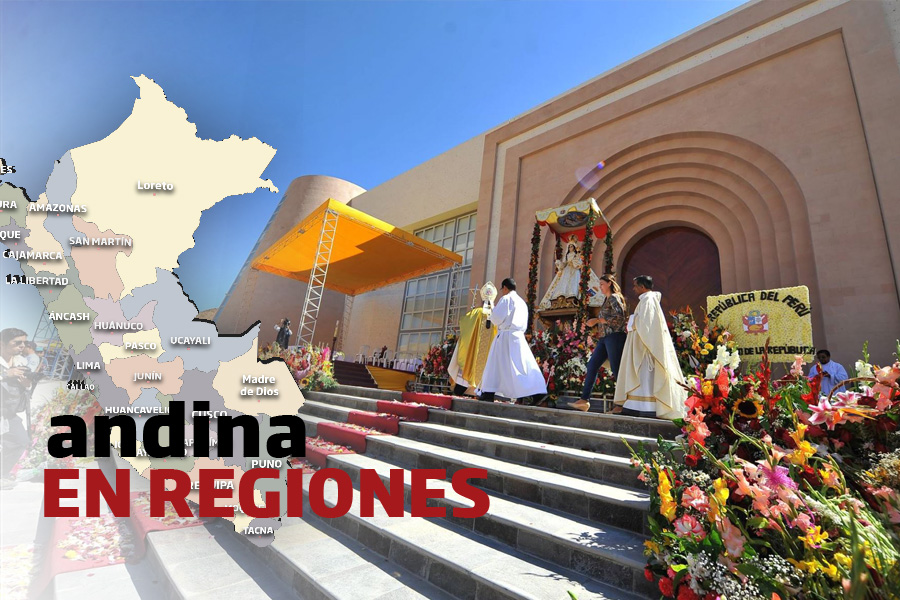Andina en Regiones: esperan más de 200 mil peregrinos al Santuario de la Virgen de Chapi